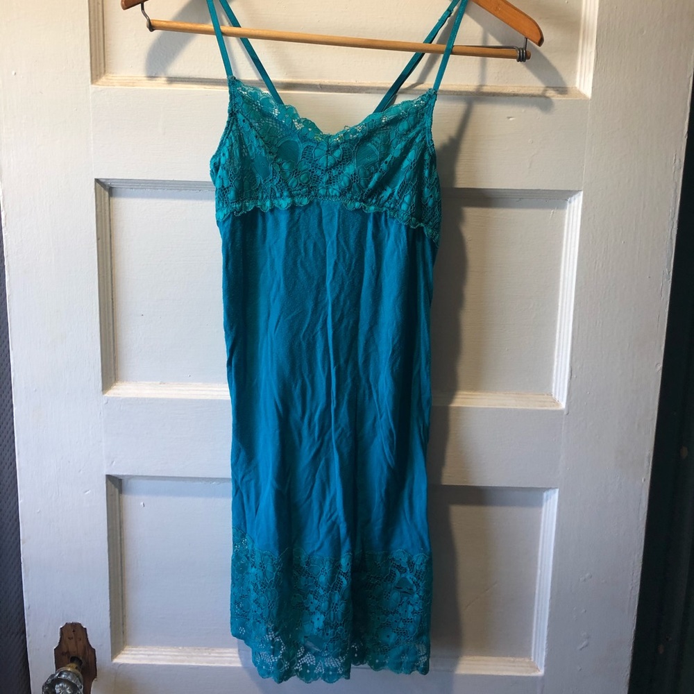 Honeydew babydoll night dress turquoise